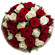 букет из красных и белых роз. Камбоджа